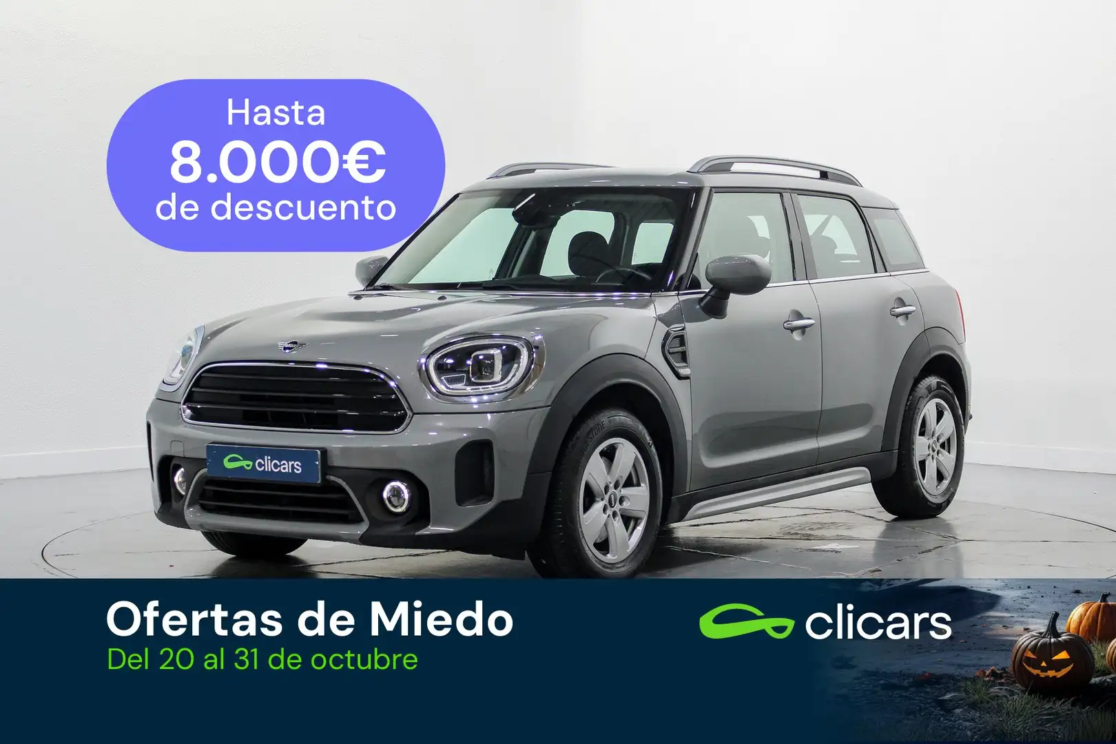 MINI Cooper Countryman D AUT. Gris - 1