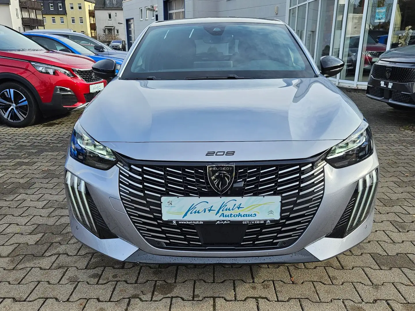 Peugeot 208 GT Hybrid 145 e-DSC6*Sitzheiz.*ACC*360°Kamer Silber - 2