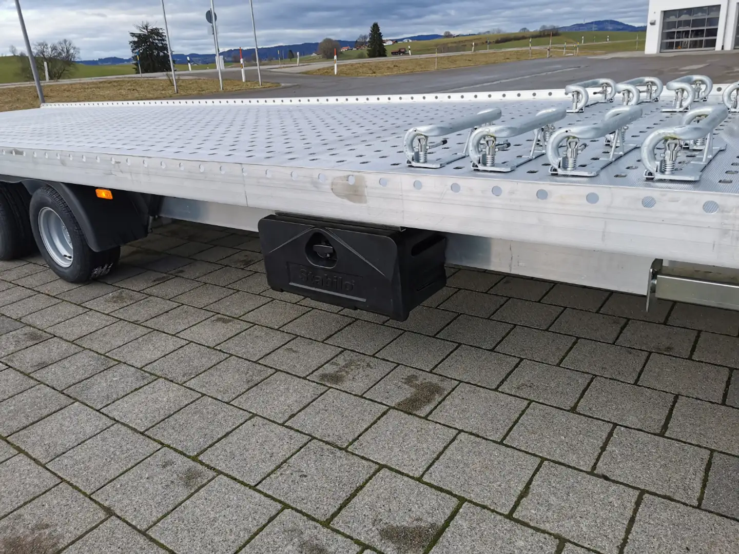 Overig HK Trailer 3,5t 8,0 m Vollalu Autotransporter Zilver - 2