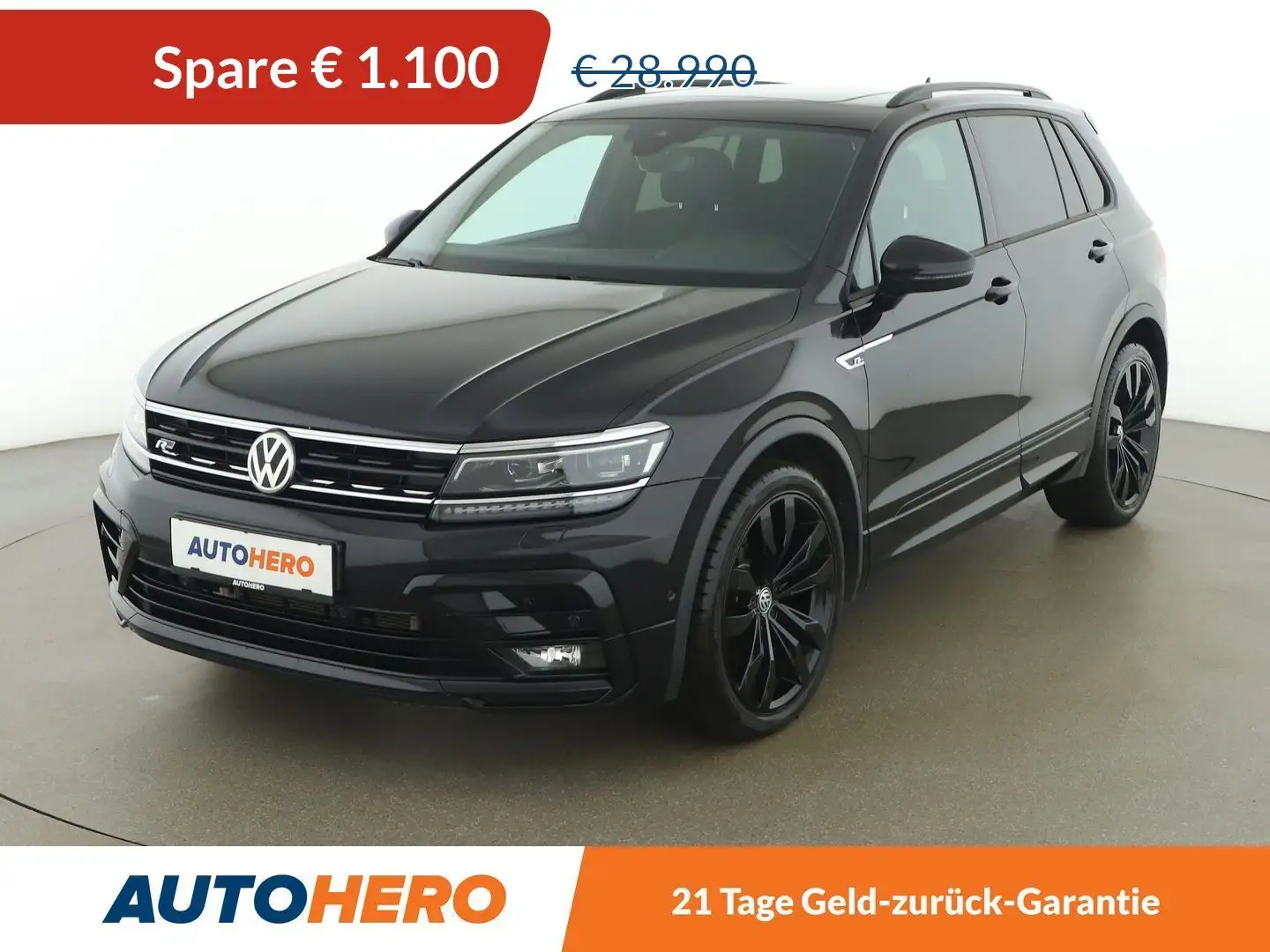 Volkswagen Tiguan 1.5 TSI ACT Comfortline BlueMotion R-Line Schwarz - 1
