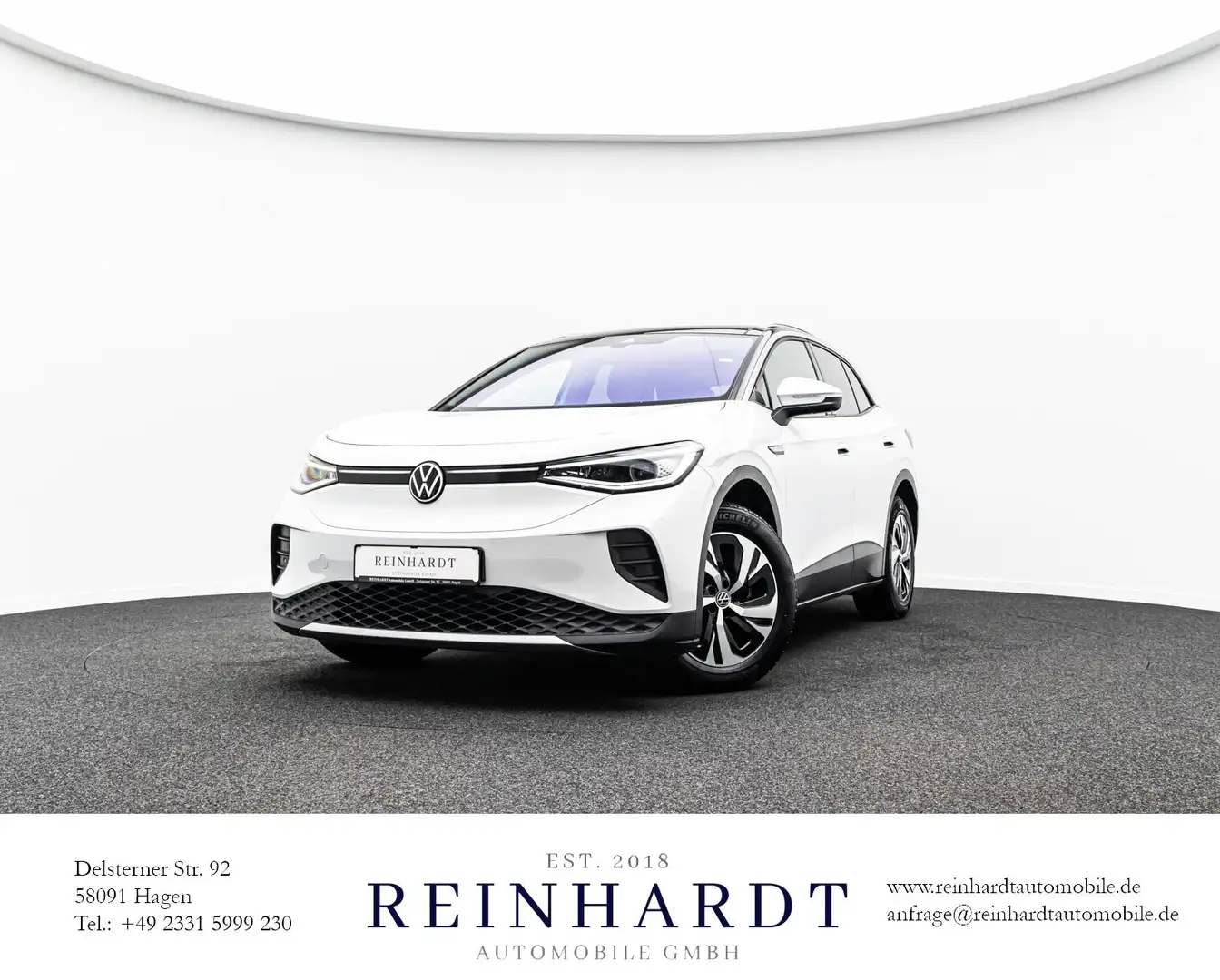 Volkswagen ID.4 PURE PERFORMANCE IQ-LIGHT/18Z./ACC/PANO/KAM Blanco - 1