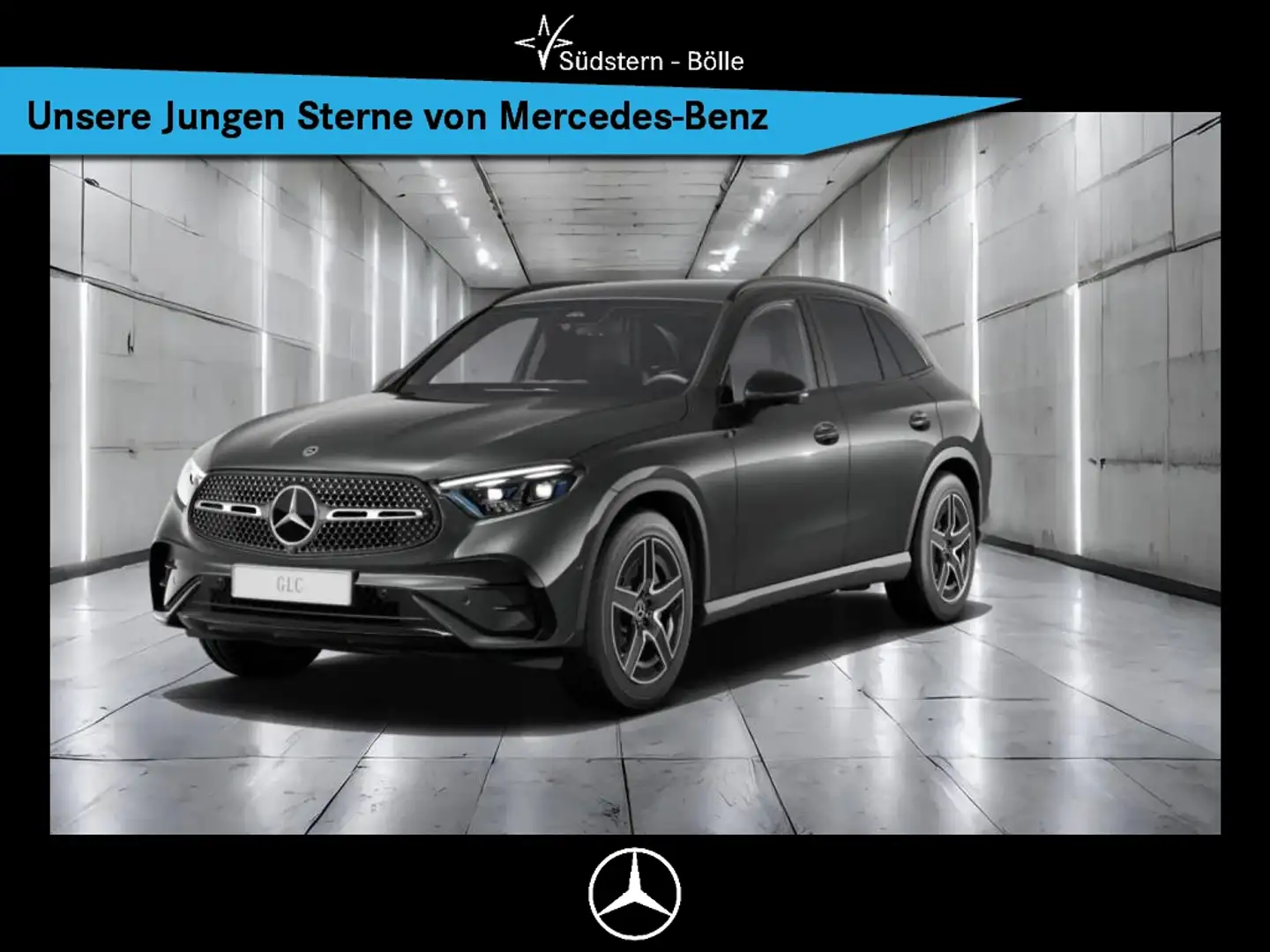Mercedes-Benz GLC 300 4M AMG-ADV.PLUS+DISTR.+AHK+DIG.L.+MEM.+ Grau - 1