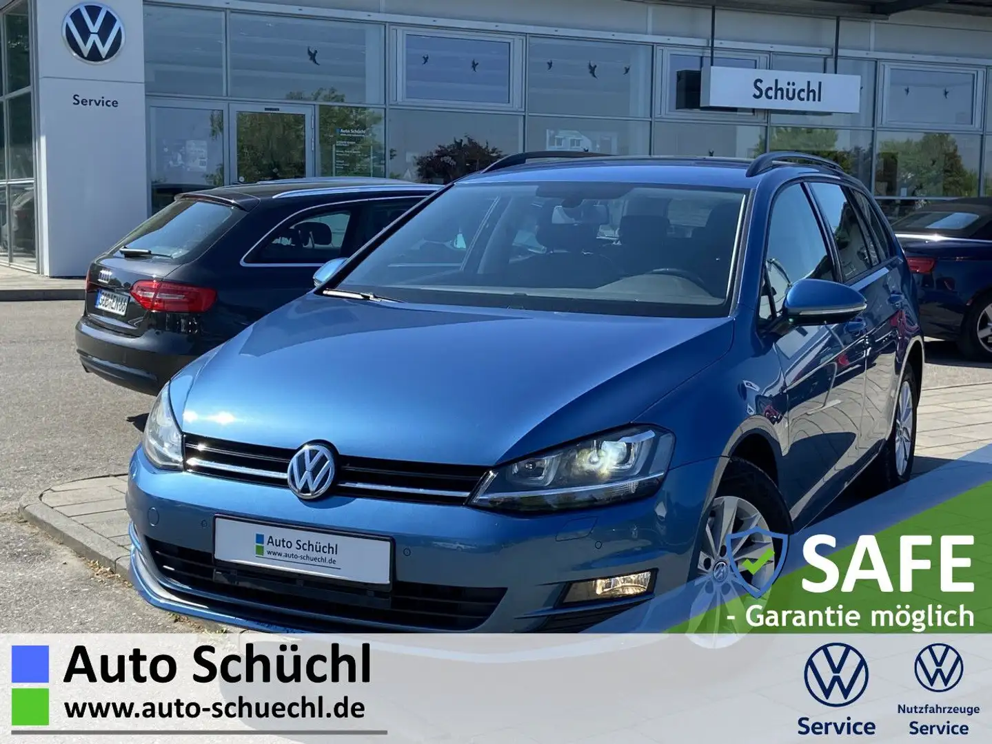 Volkswagen Golf Variant 1.4 TSI COMFORTLINE ACC+XENON+APP-C Bleu - 1