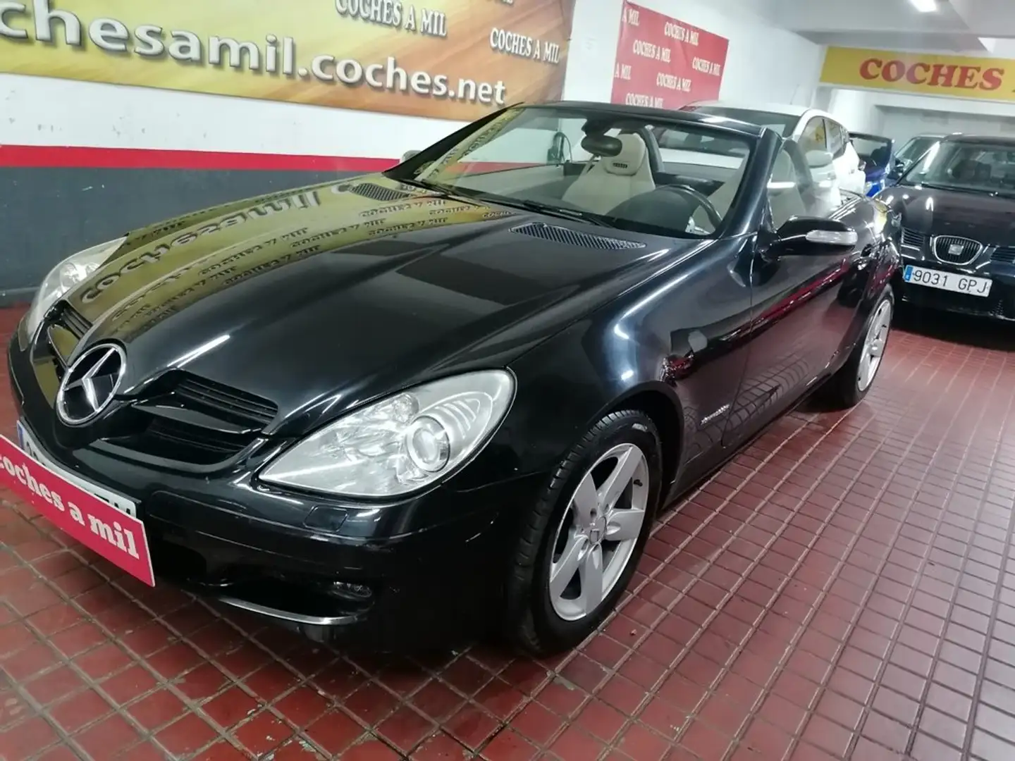 Mercedes-Benz SLK 200 200K Negro - 2