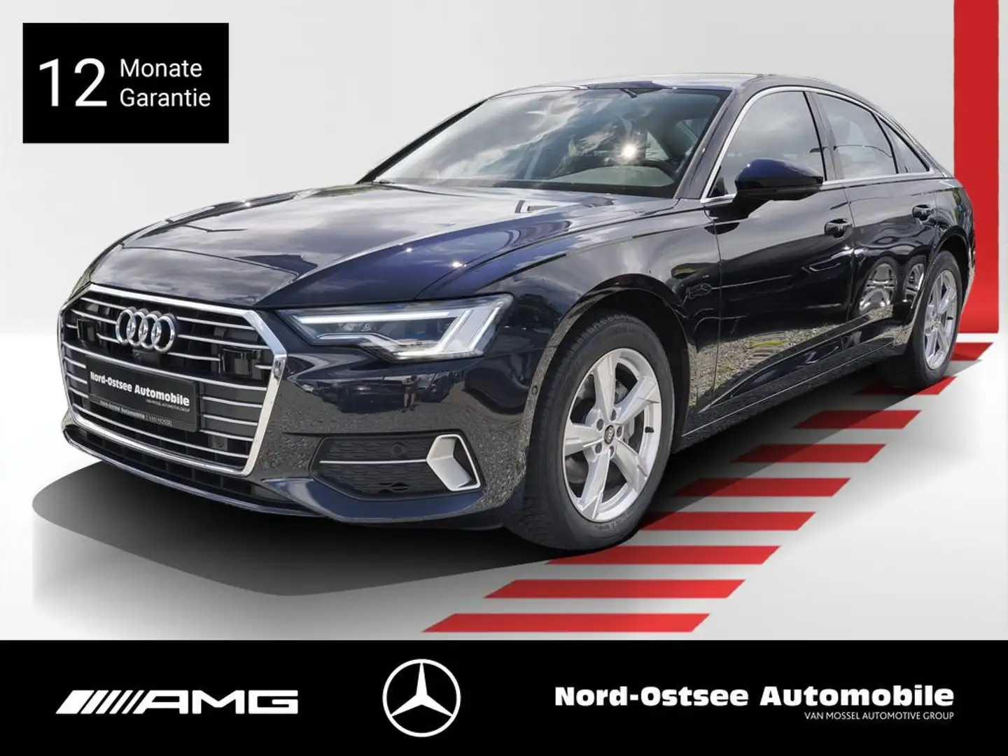 Audi A6 LIM. 40 2.0 TDI SPORT KAMERA PDC SITZHEIZUNG Blau - 1