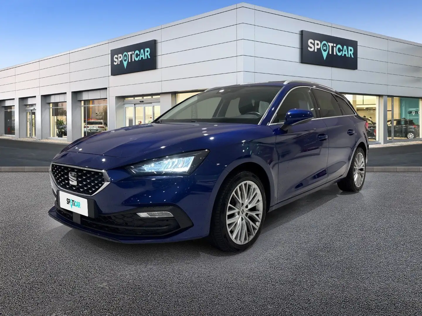 SEAT Leon Sportstourer 2.0 TDI 110KW XCELLENCE DSG Blu/Azzurro - 1