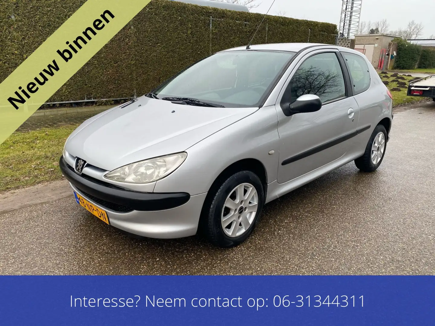 Peugeot 206 1.4 X-line nieuwe Apk Grigio - 1