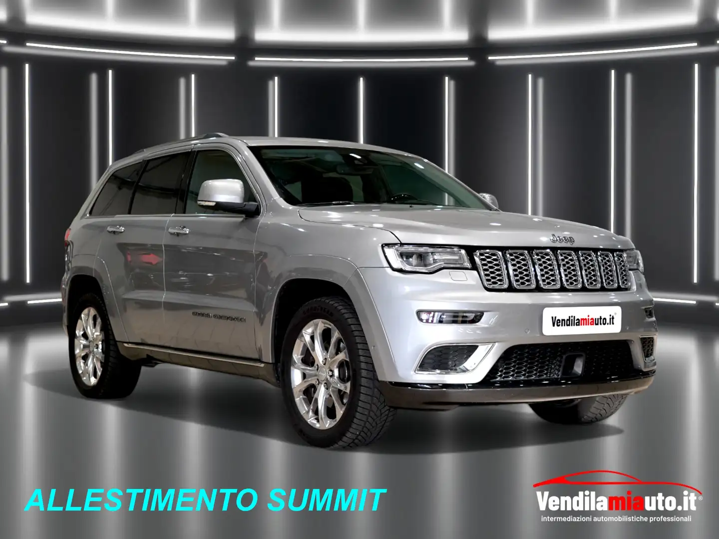 Jeep Grand Cherokee 3.0 V6 Summit 250cv auto Gris - 1