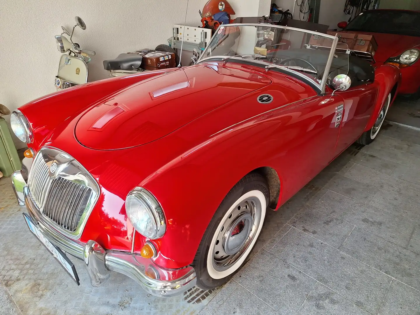 MG MGA MGA 1500 Roadster Rot - 1