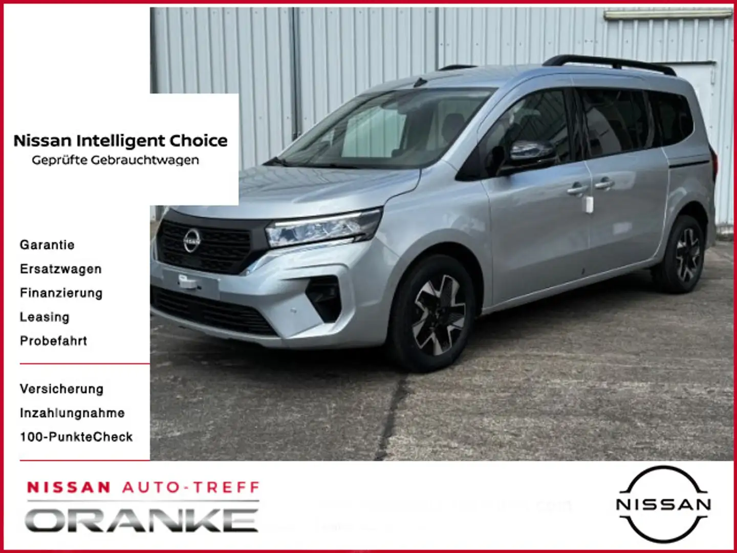 Nissan Townstar 1.3 DIG-T Tekna DCT*L2*Navi*Leder*ALU Grau - 1