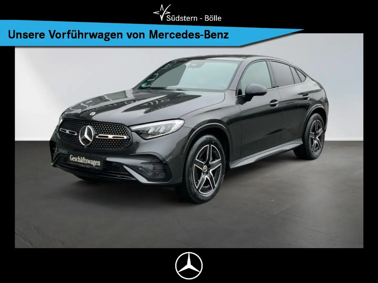 Mercedes-Benz GLC 220 d 4M Coupe AMG+AMBIENTE+DISTRO+MEMORY Gris - 1