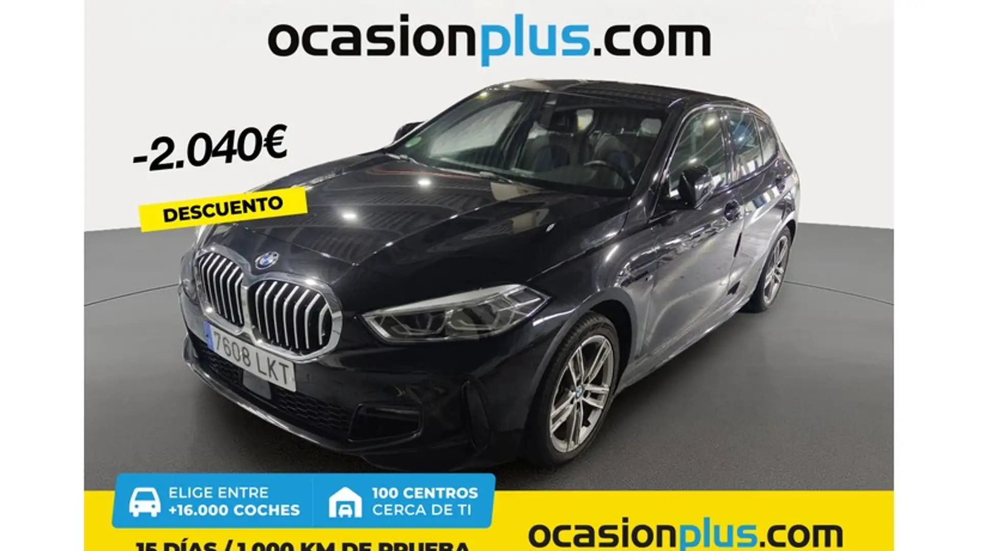BMW 118 118iA Negro - 1