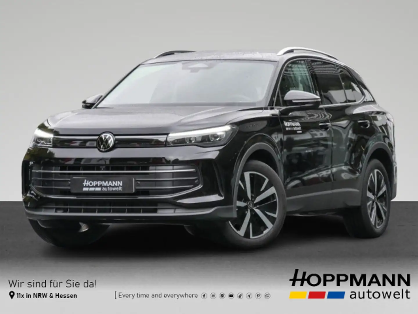 Volkswagen Tiguan 1.5 eTSI DSG GOAL AHK LED ACC Noir - 1