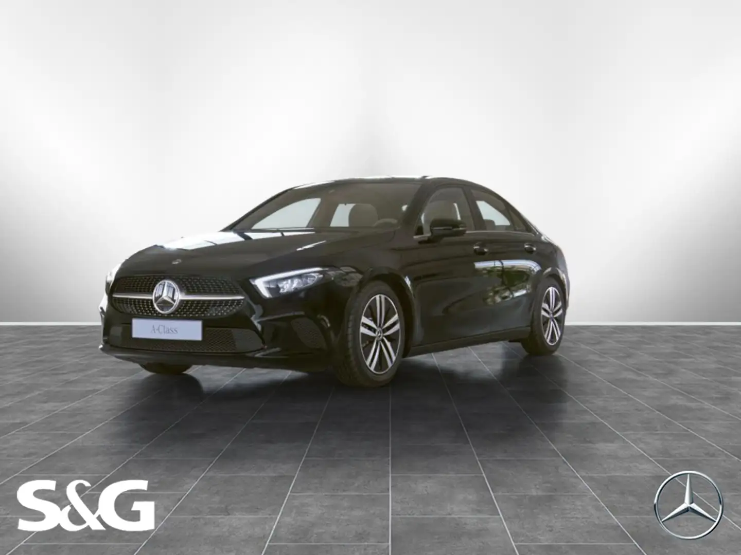 Mercedes-Benz A 250 e Limousine AHK+KAMERA+MBUX+LED+17 ZOLL Schwarz - 1