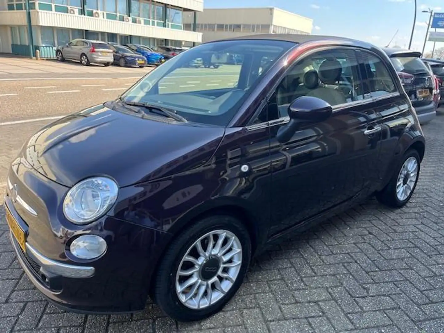 Fiat 500C 0.9 TwinAir Lounge automaat Paars - 2