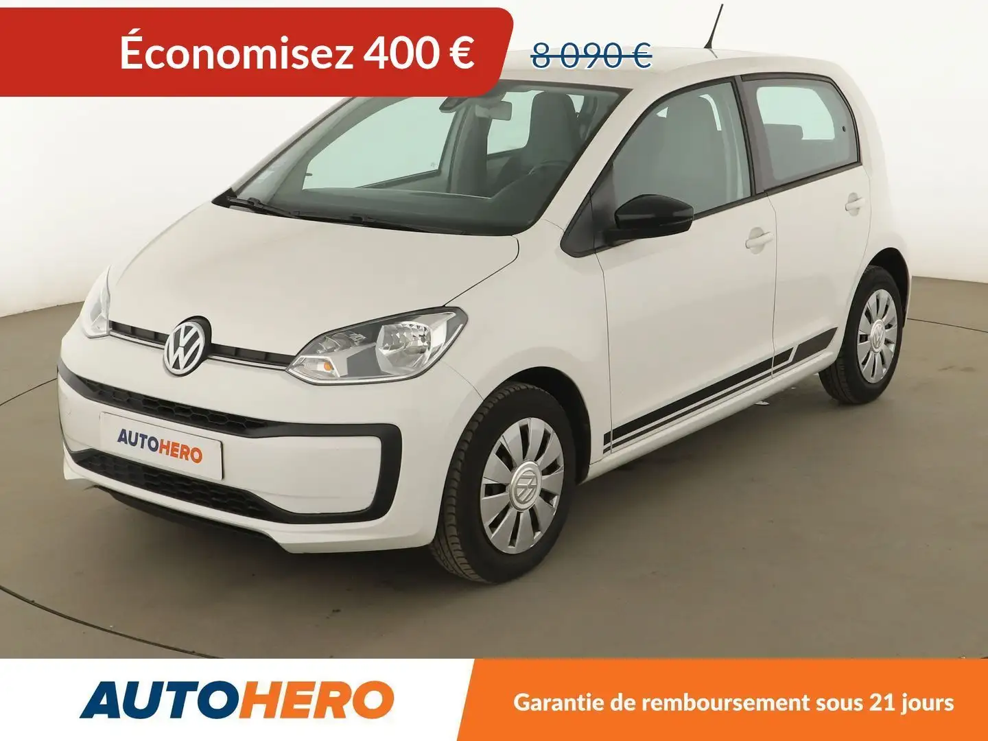 Volkswagen up! 1.0 Move Up! Blanc - 1