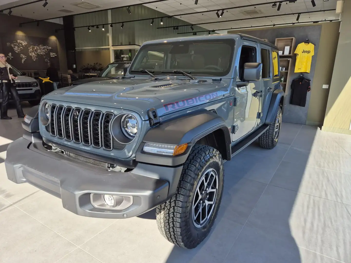 Jeep Wrangler Unlimited 2.0 Turbo Rubicon - PROMO TASSO 0 Grijs - 1
