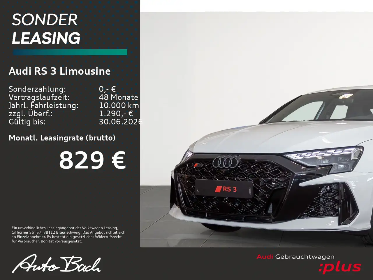 Audi RS3 Navi Matrix RS-Abgas 280km/H HuD 2
