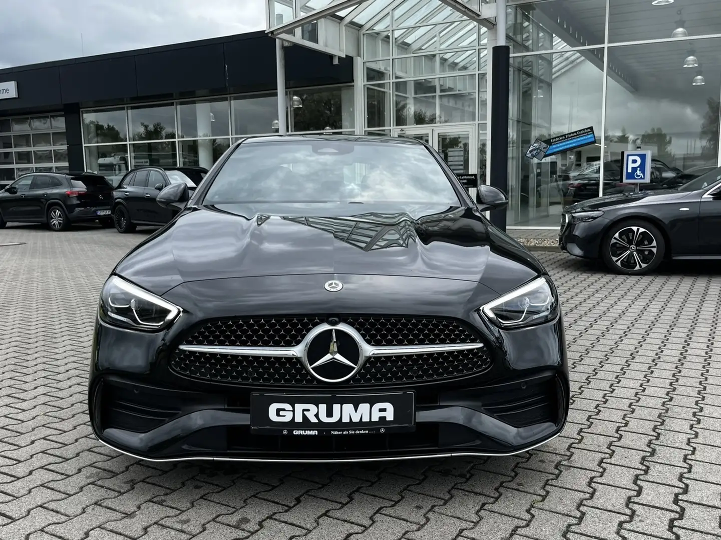 Mercedes-Benz C 220 C 220 d AMG+AHK+LED+AppleCar+Ambilight+Kamera Schwarz - 2