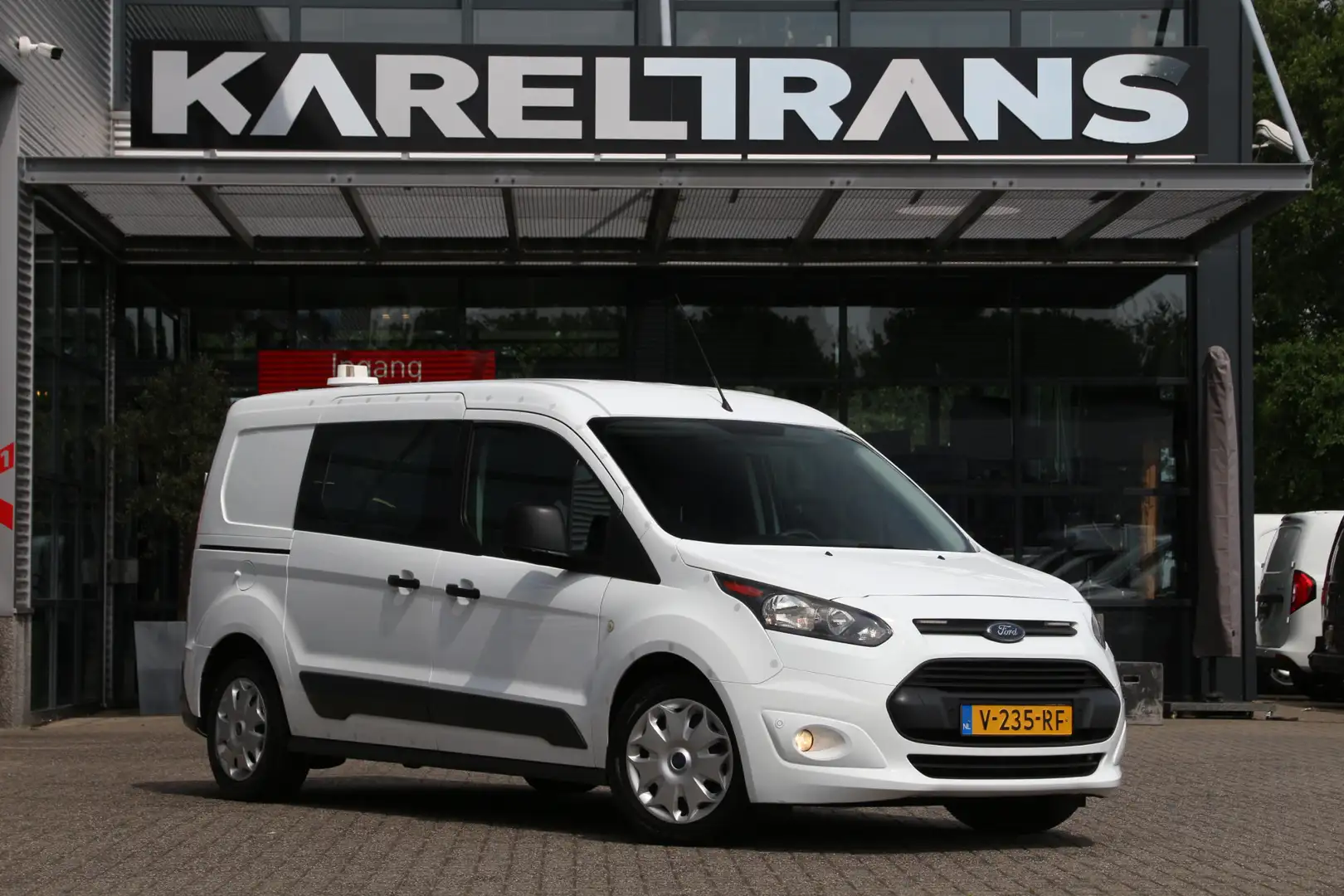 Ford Transit Connect 1.5 TDCI 100 | L2 | Inrichting | Airco.. Wit - 1