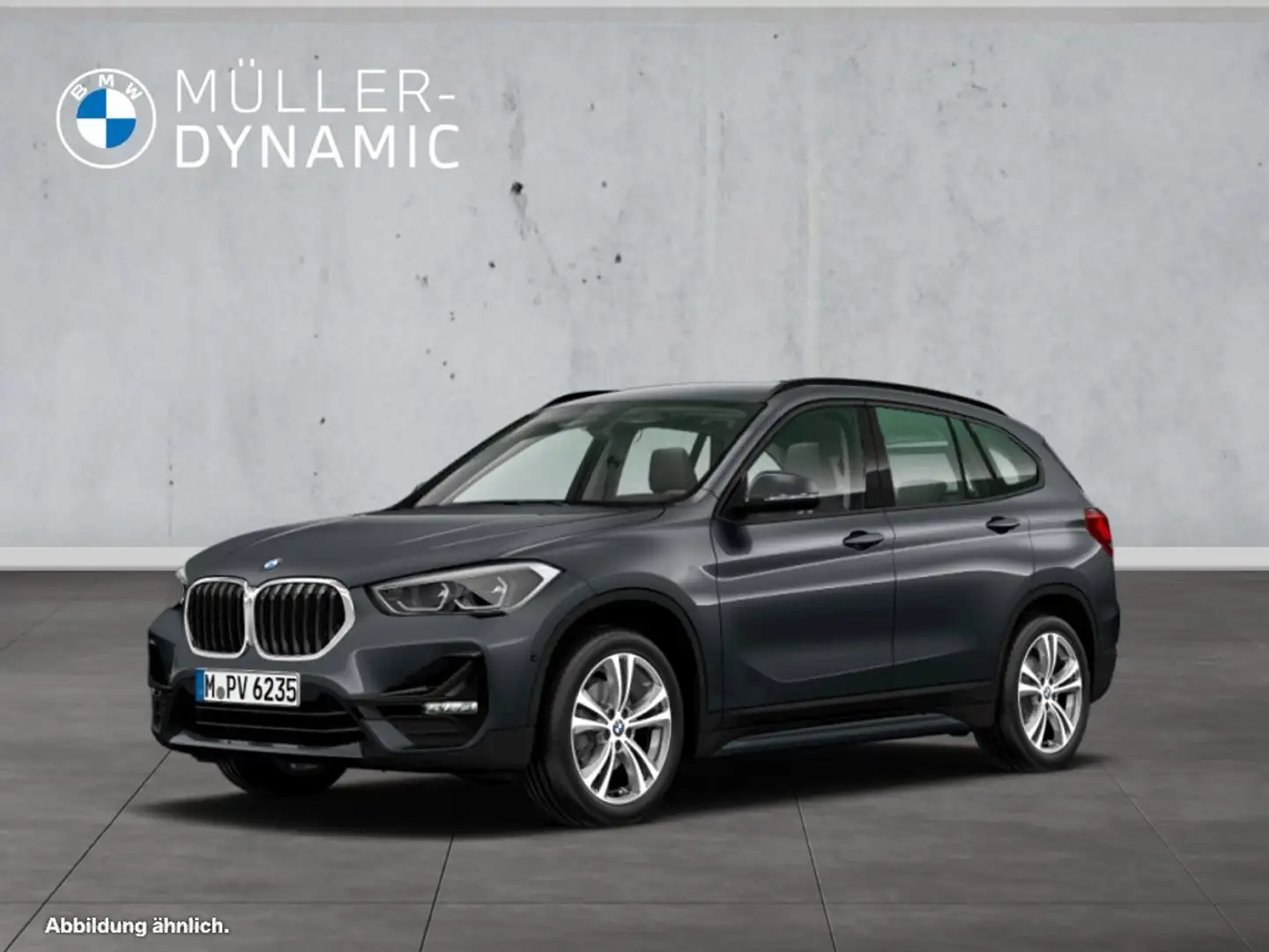 BMW X1 xDrive18d SPORT LINE LED HIFI PDC NAVI SHZ Grau - 1