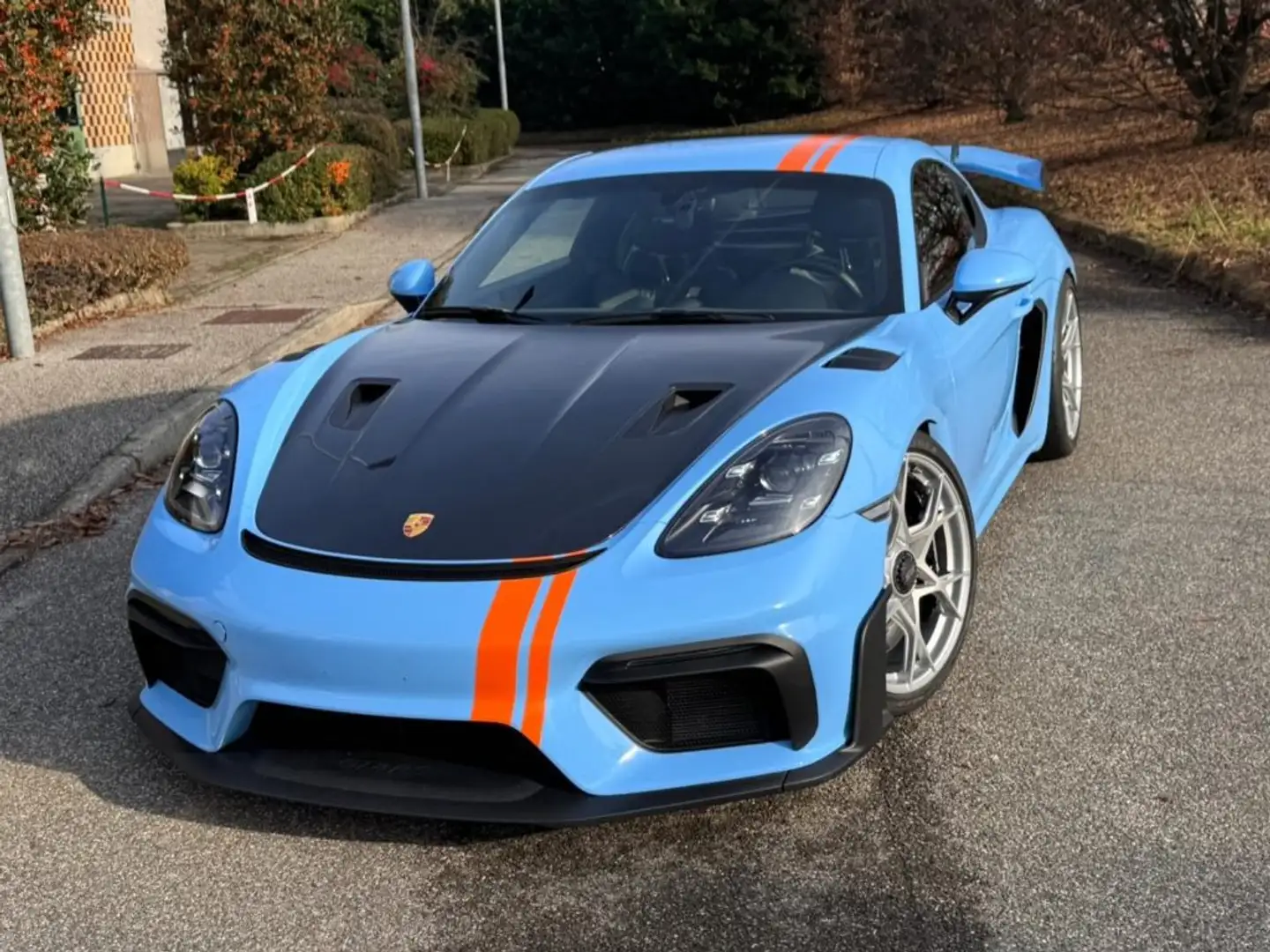 Porsche 718 Cayman 4.0 GT4 RS Bleu - 1