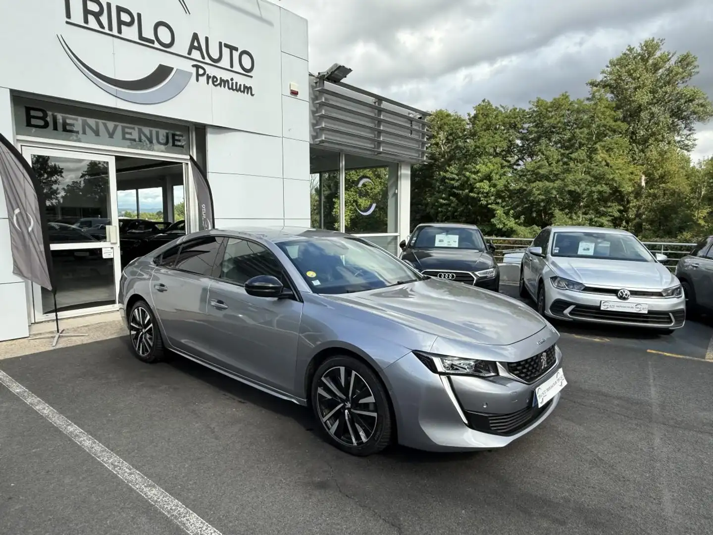 Peugeot 508 2.0 BlueHDi S\u0026S - 180 - BV EAT8 BERLINE GT -  Gris - 1