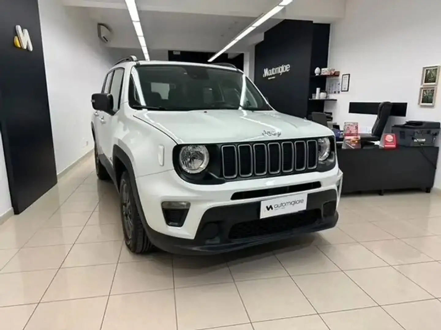 Jeep Renegade 1.6 Mjt 130 CV Longitude Bianco - 2