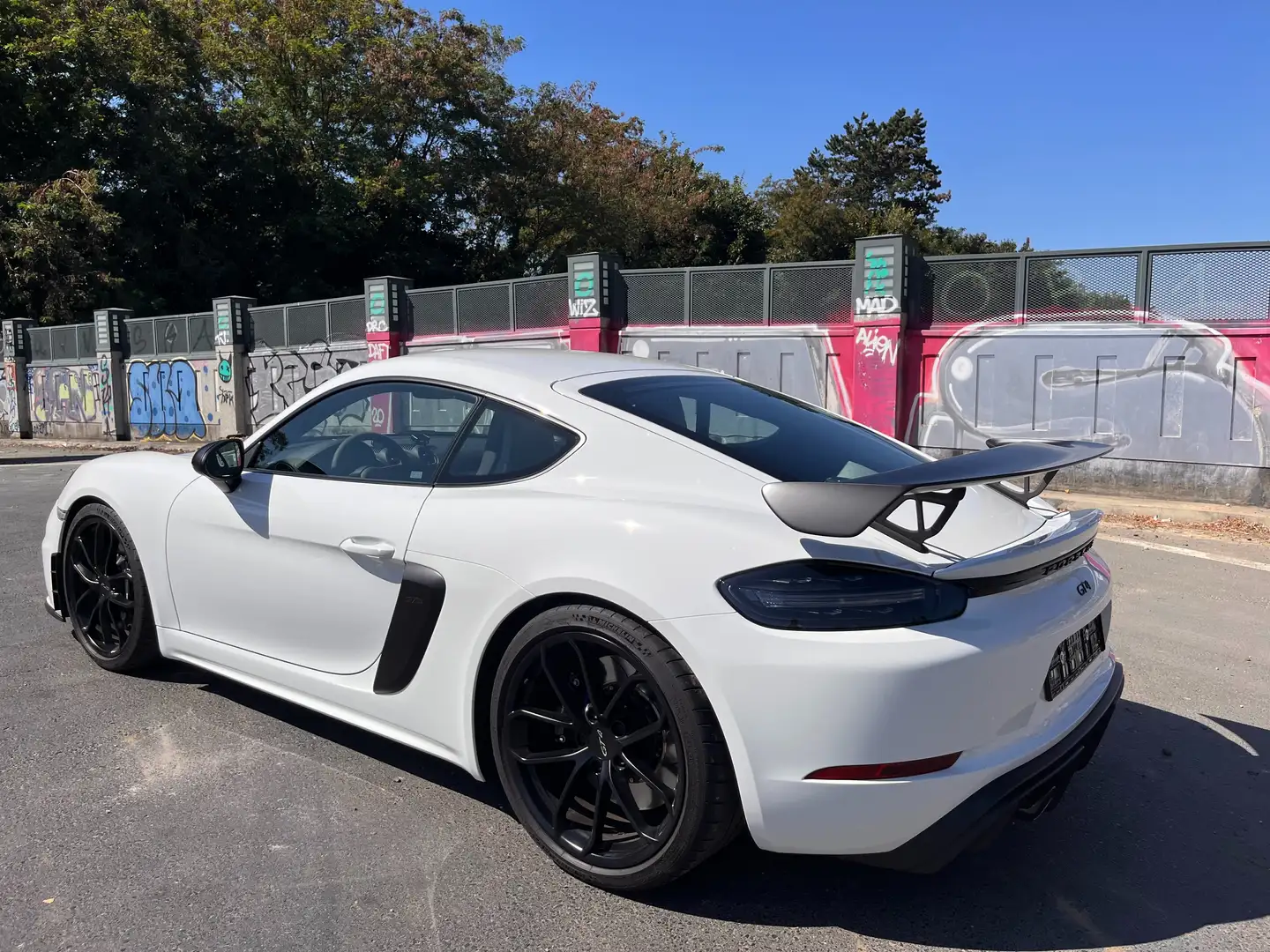 Porsche Cayman 718 Cayman GT4 4.0i Blanc - 1