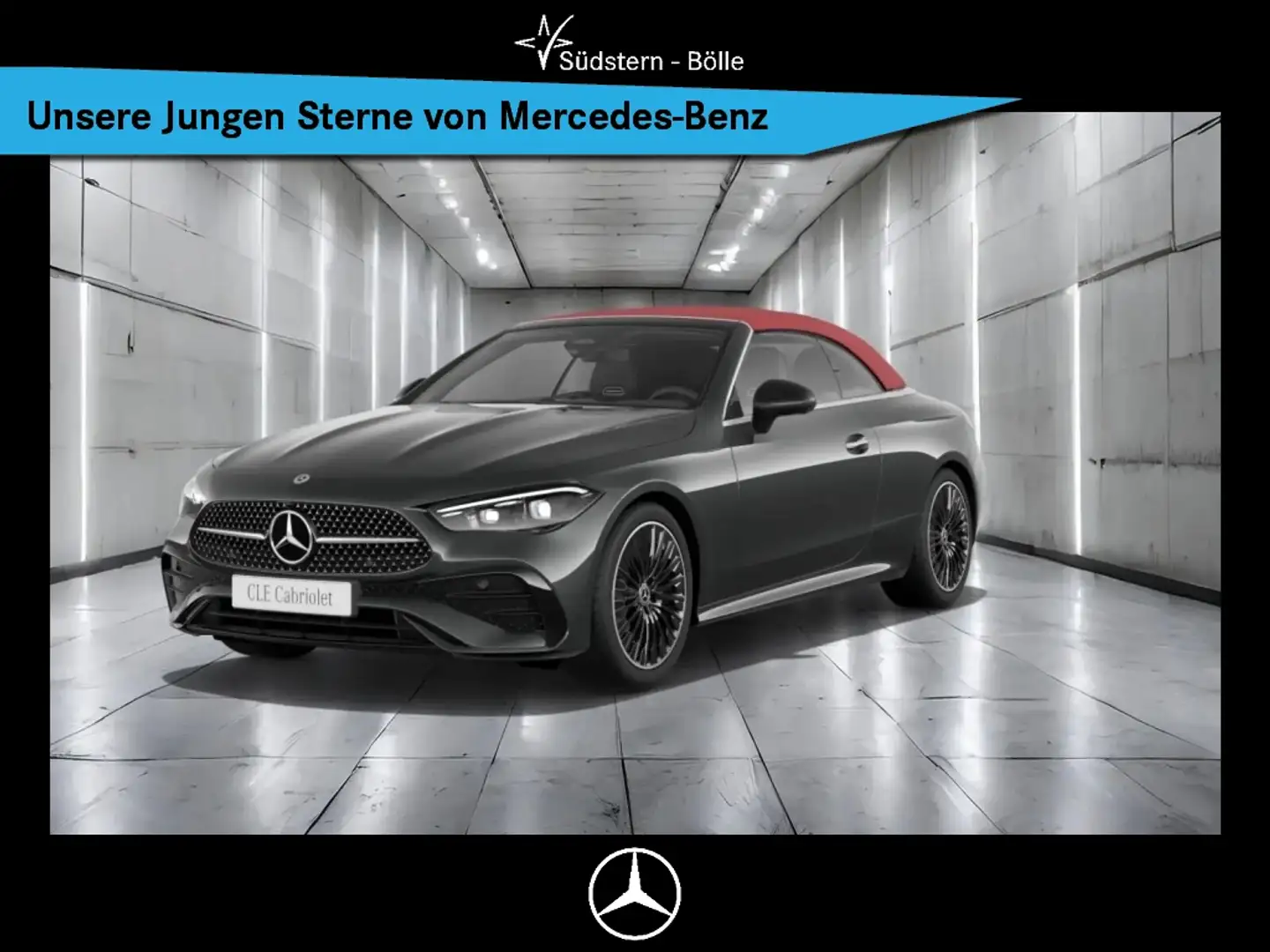 Mercedes-Benz CLE 300 4M Cabrio AMG+AMBIENTE+MEMORY+NIGHTP. Gris - 1