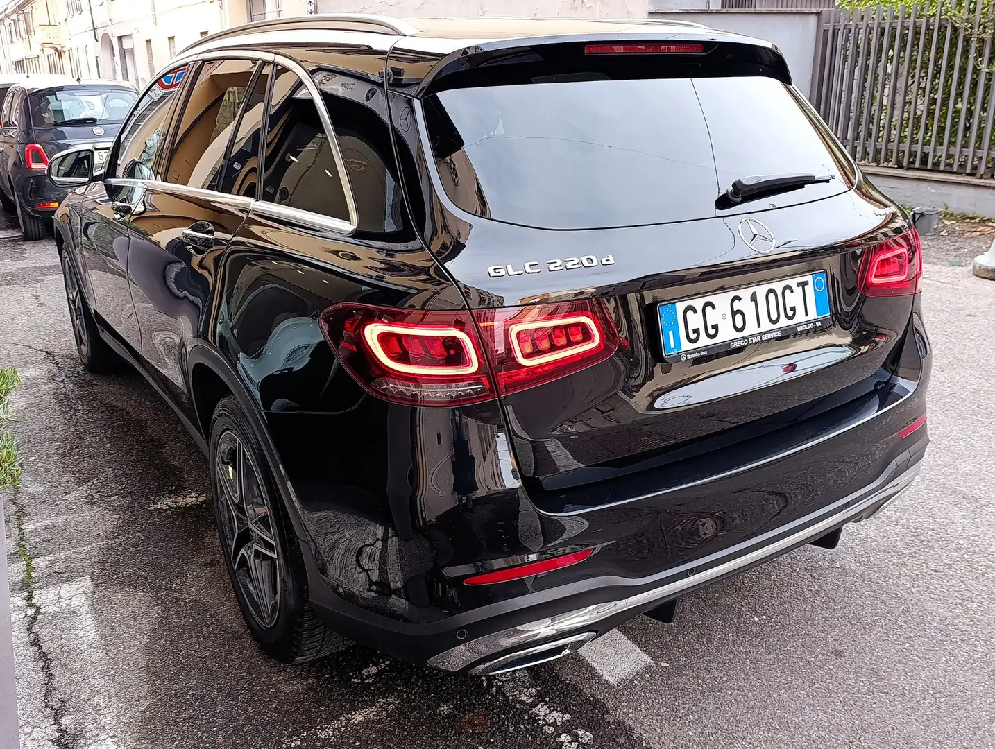Mercedes-Benz GLC 220 d Premium AMG Plus 4matic aut MBUX/Luci 64/Tetto Nero - 2