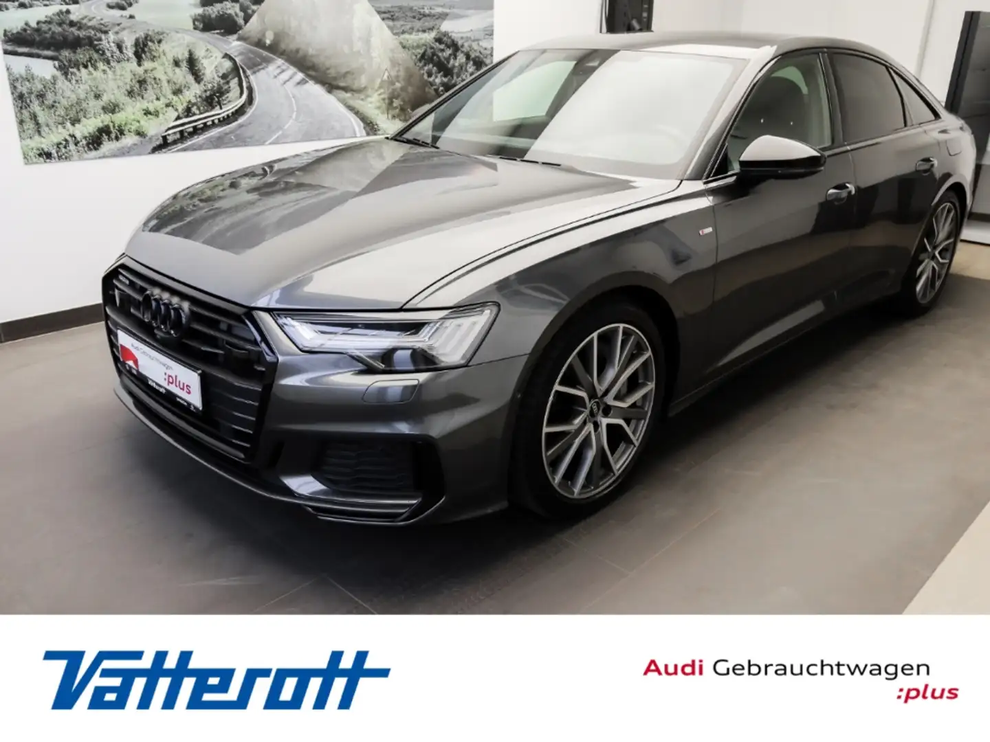 Audi A6 Lim 50 TFSI e quattro S line Sport HuD B&O Grau - 1