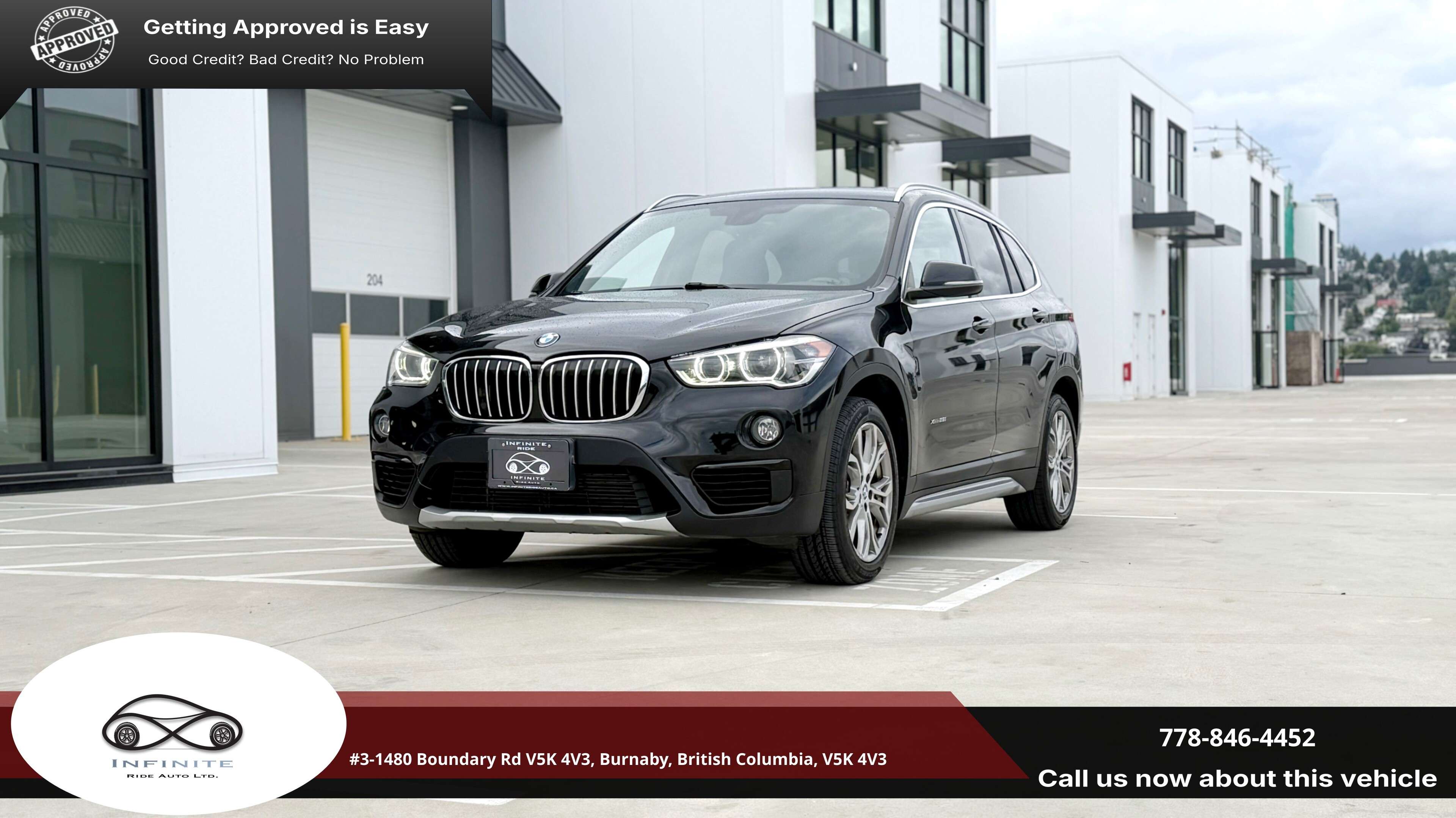 2017 BMW X1 AWD 4dr xDrive28i/No Accidents/BC Car