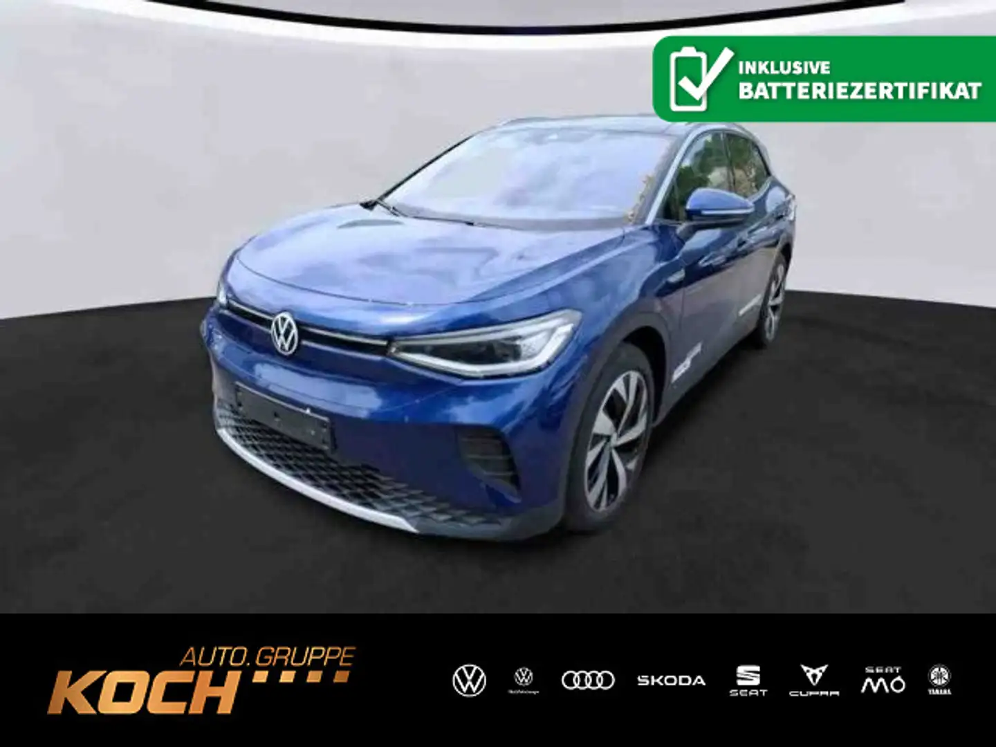 Volkswagen ID.4 Pro Performance LED NAVI AHK PANO KAMERA KL Bleu - 1