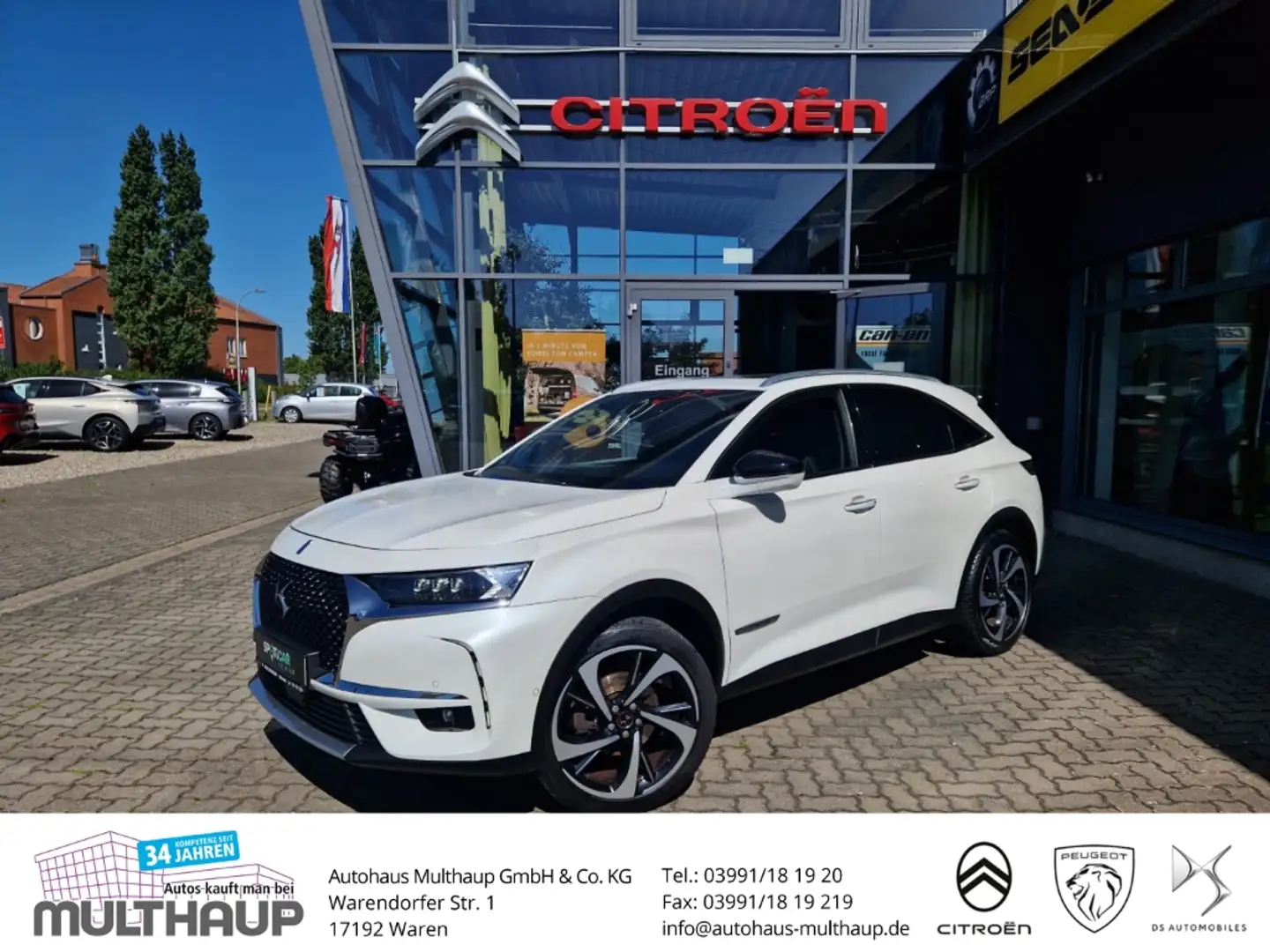 DS Automobiles DS 7 DS Crossback Be Chic PureTech 225 EAT8 Wit - 1