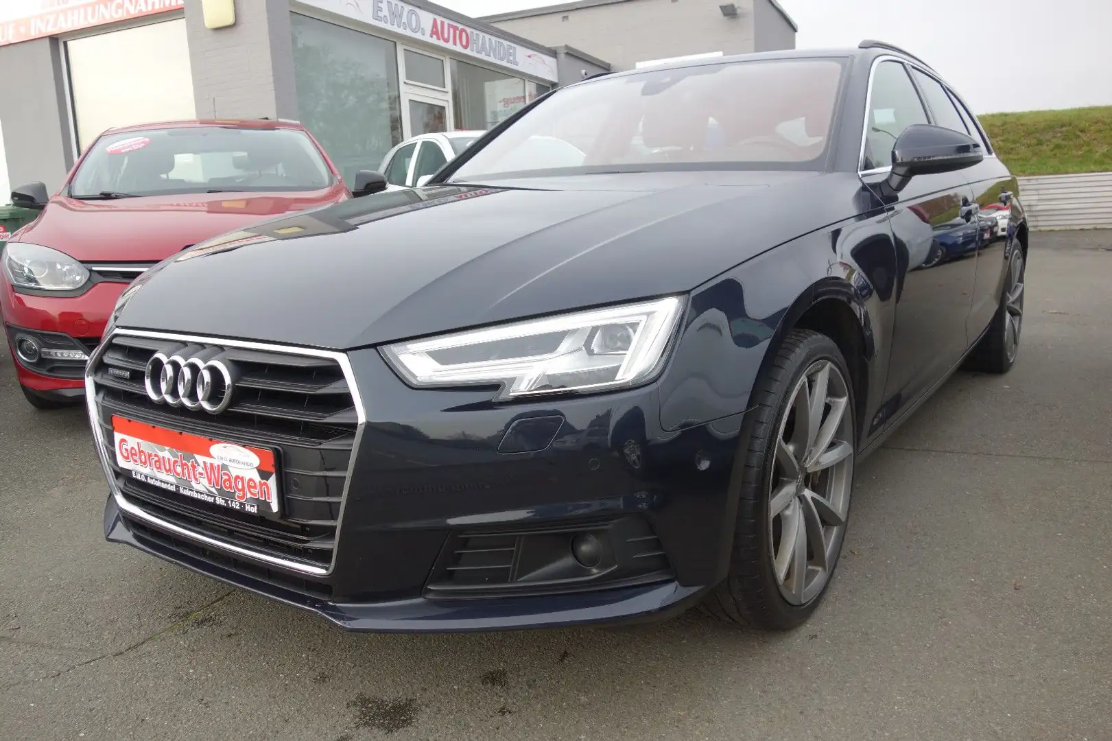 Audi A4 Avant quattro basis Navi-Pano-LED Blau - 1