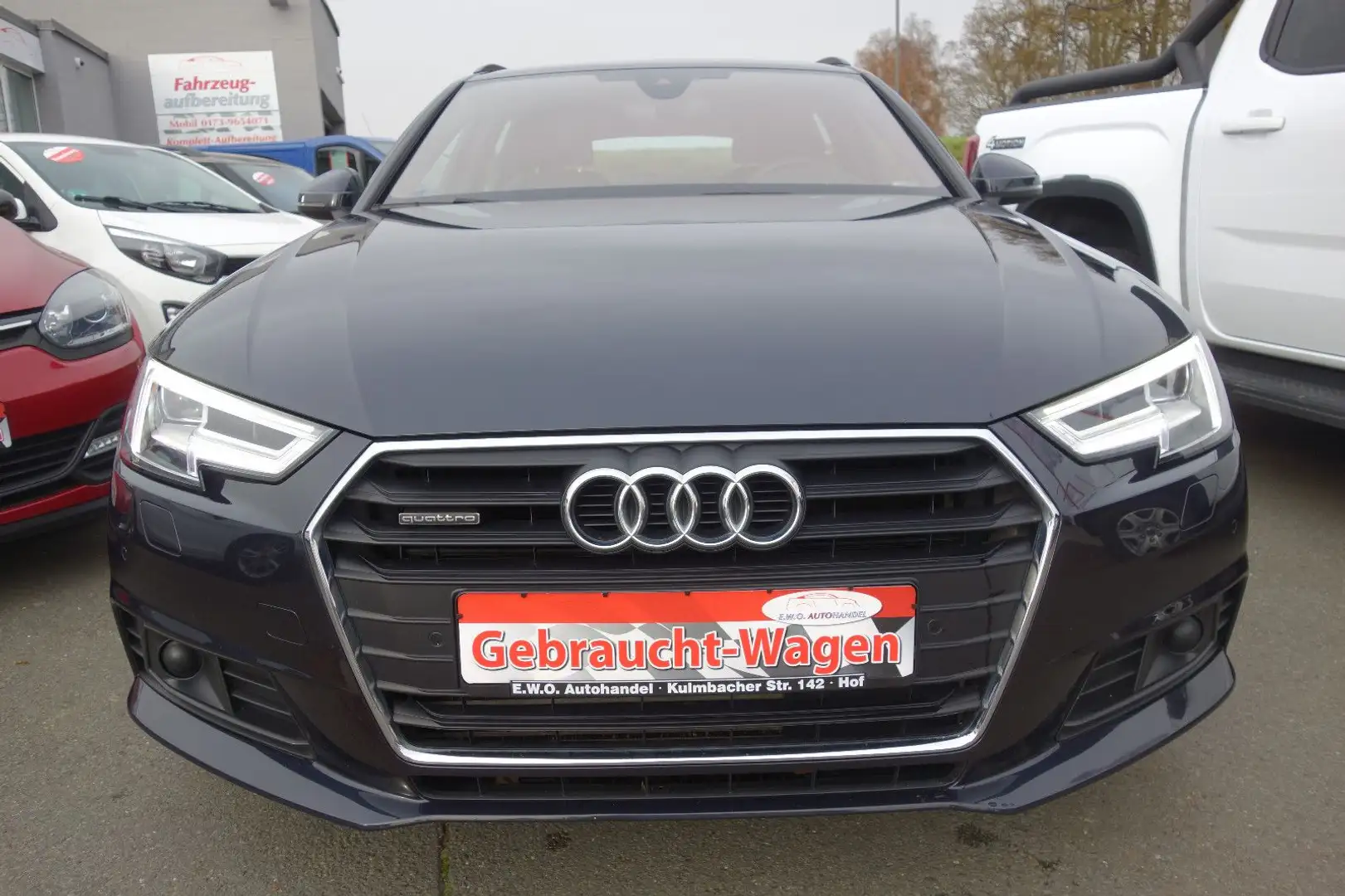 Audi A4 Avant quattro basis Navi-Pano-LED Blau - 2