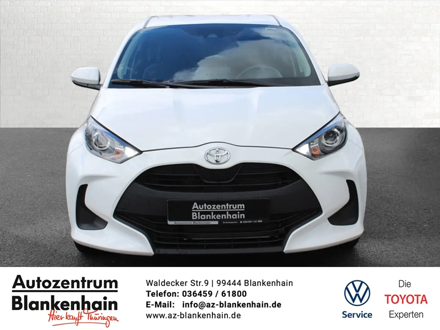 Toyota Yaris 1,0 VVTi-Comfort  ACC*Kamera*Android Auto Blanc - 2