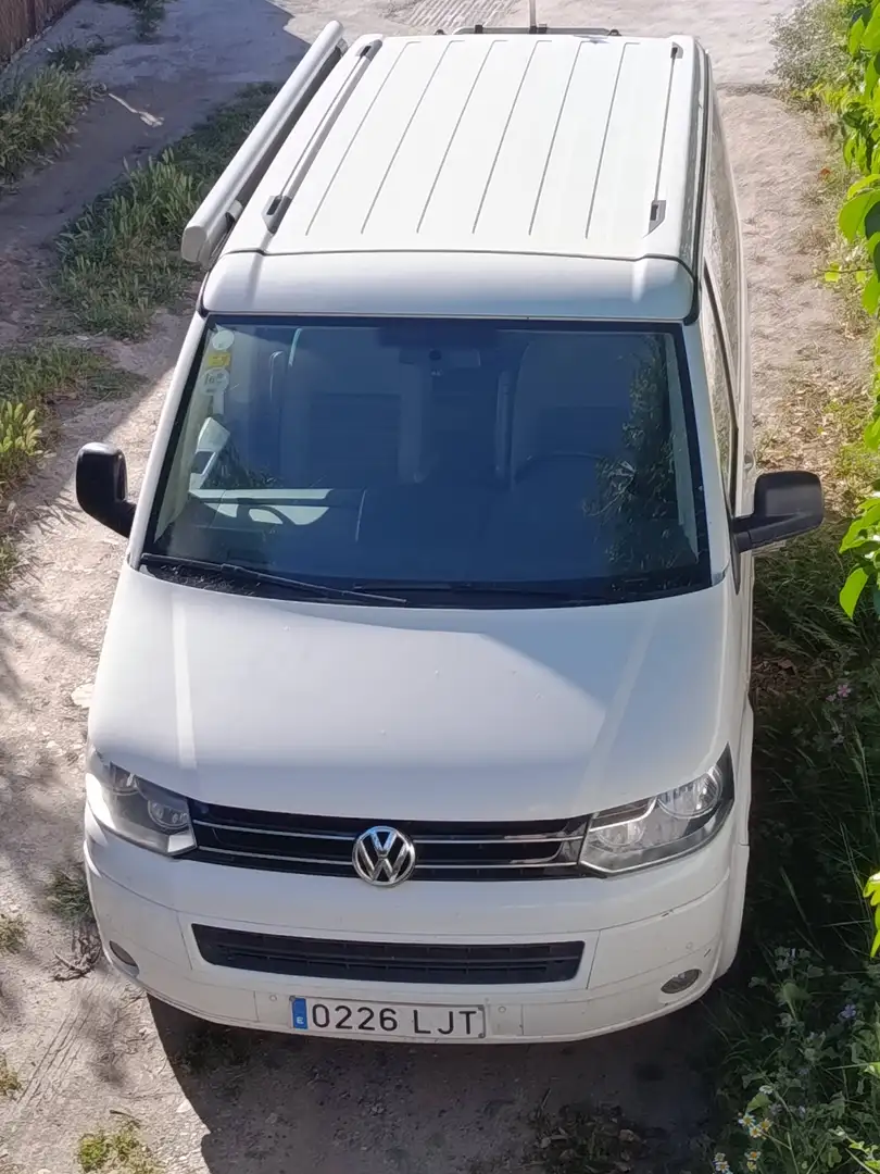 Volkswagen T5 California California 2.0Bi-TDI BMT Beach Ed. T.E. Beach Edition Techo Elevable Blanco - 2