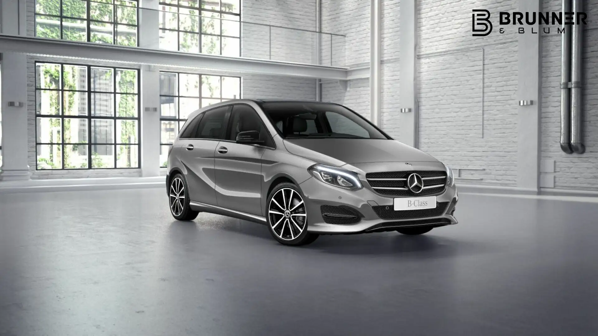 Mercedes-Benz B 200 B 200 Urban.Panodach,Night,Navi,LED,Automatik,PT Grau - 2