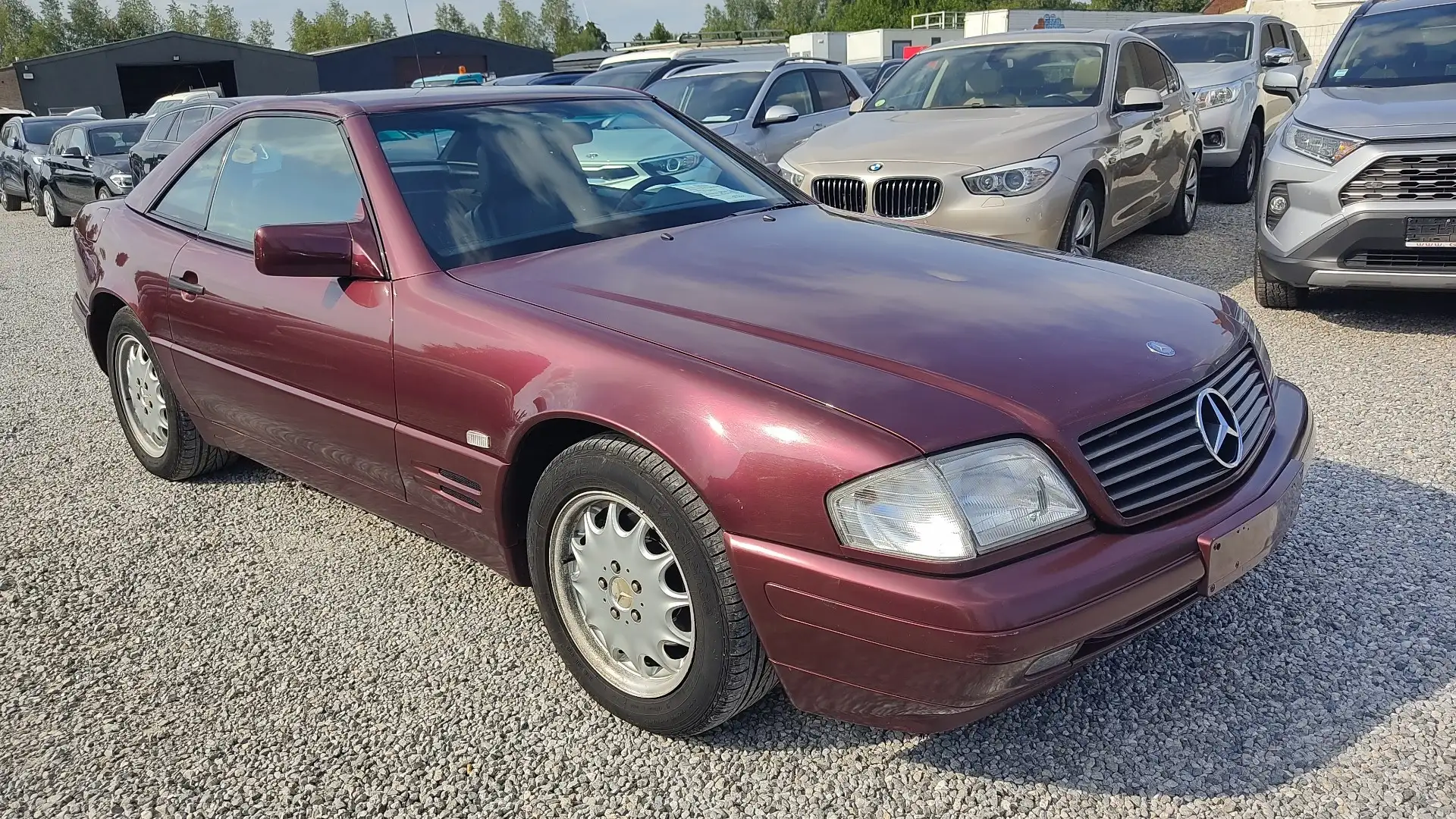 Mercedes-Benz SL 280 _2.8 i(193CH)_07/1996💢AUTOMAT💢 Rood - 1