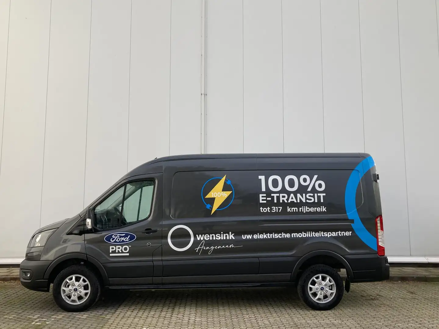 Ford E-Transit 350 L3H2 Trend 68 kWh Trend 3500 GVW | Navigatie | Gri - 2