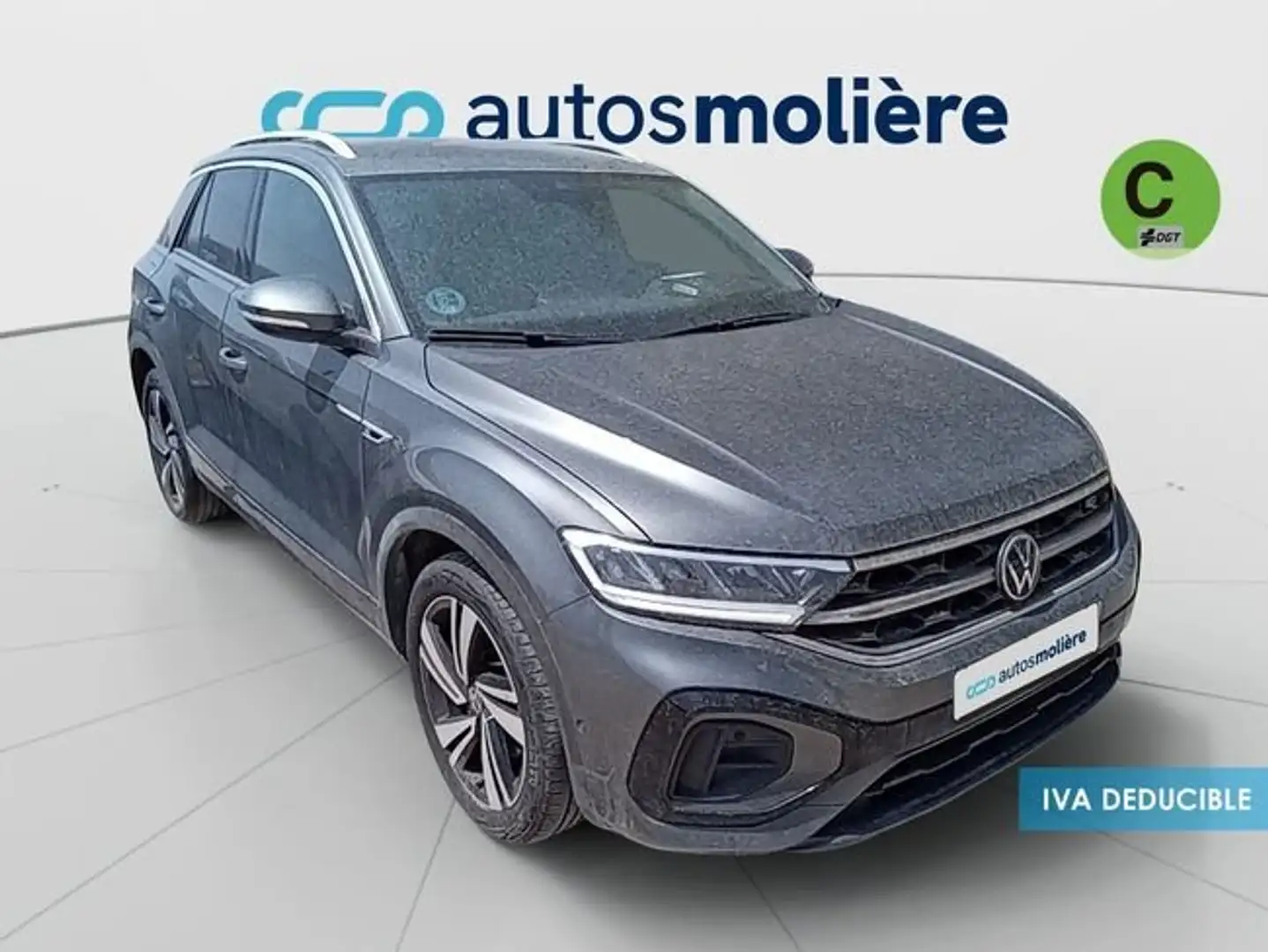 Volkswagen T-Roc 2.0TDI R-Line DSG7 110KW Gris - 2
