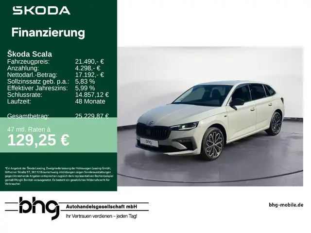 Skoda Scala Drive 1,0 TSI 7-Gang automat