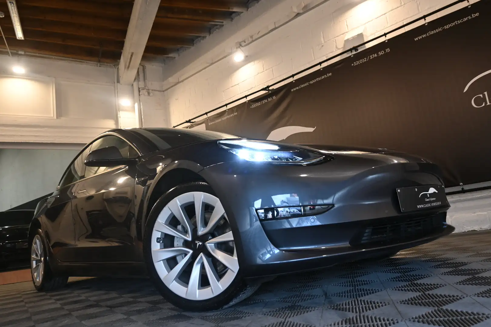 Tesla Model 3 Model 3 AWD Long Range Dual Motor / FULL OPTIONS ! Grijs - 2