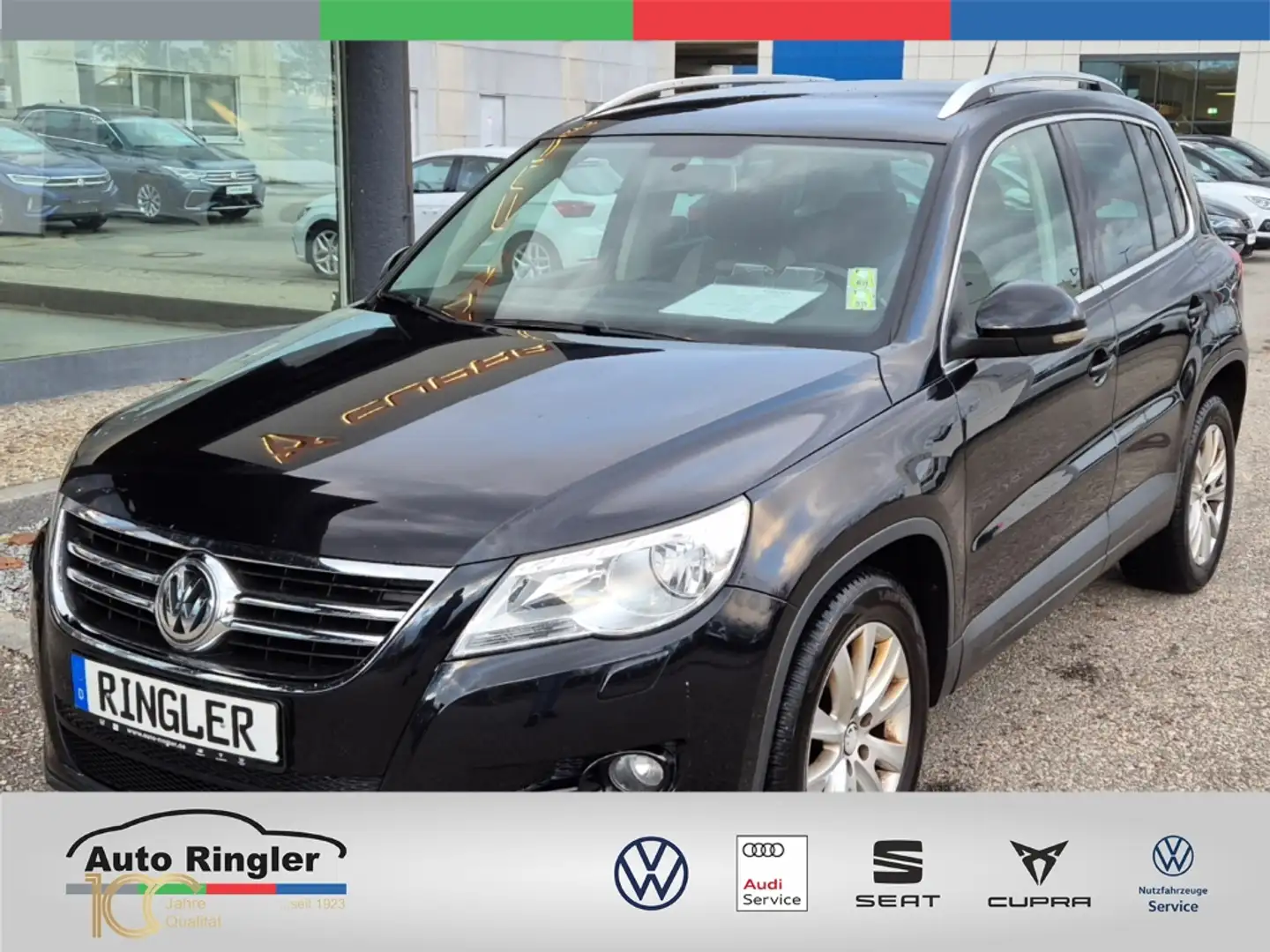 Volkswagen Tiguan 2.0 TSI Sport & Style 4Motion+AHK+CLIMART. Schwarz - 1