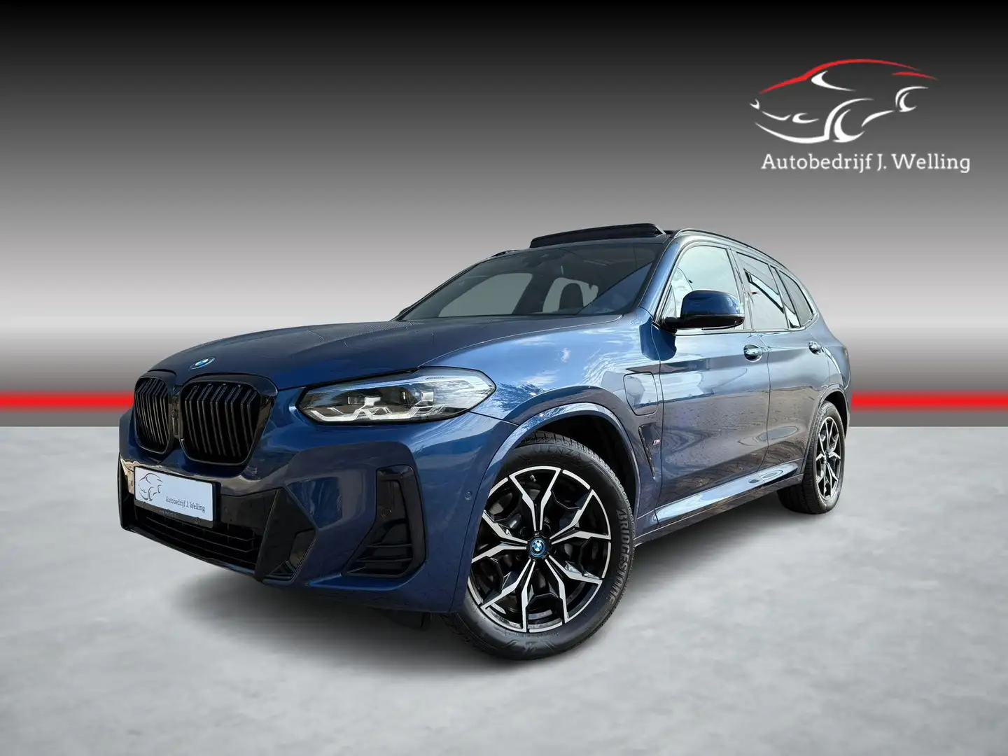 BMW X3 xDrive30e M-sport / pano / Hud / trekhaak Blau - 1