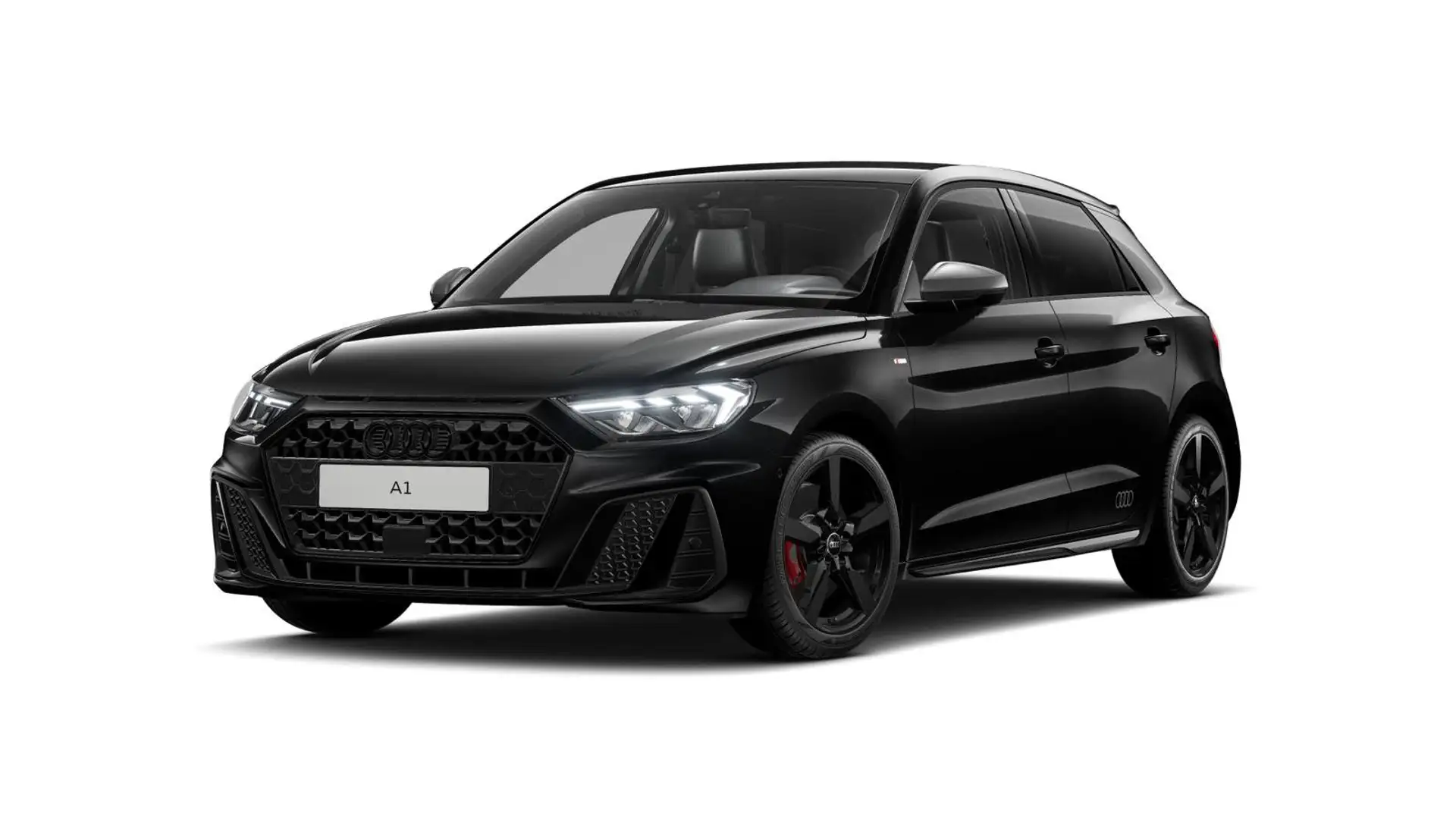 Audi A1 SPB 40 TFSI S tronic S line edition Noir - 1