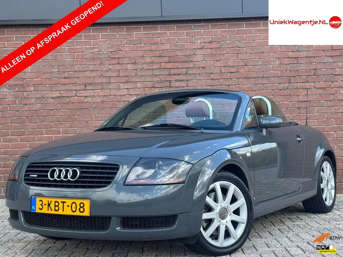 Audi TT Roadster 1.8 5V Turbo Quattro | LEDER! | CLIMA! Gris - 1