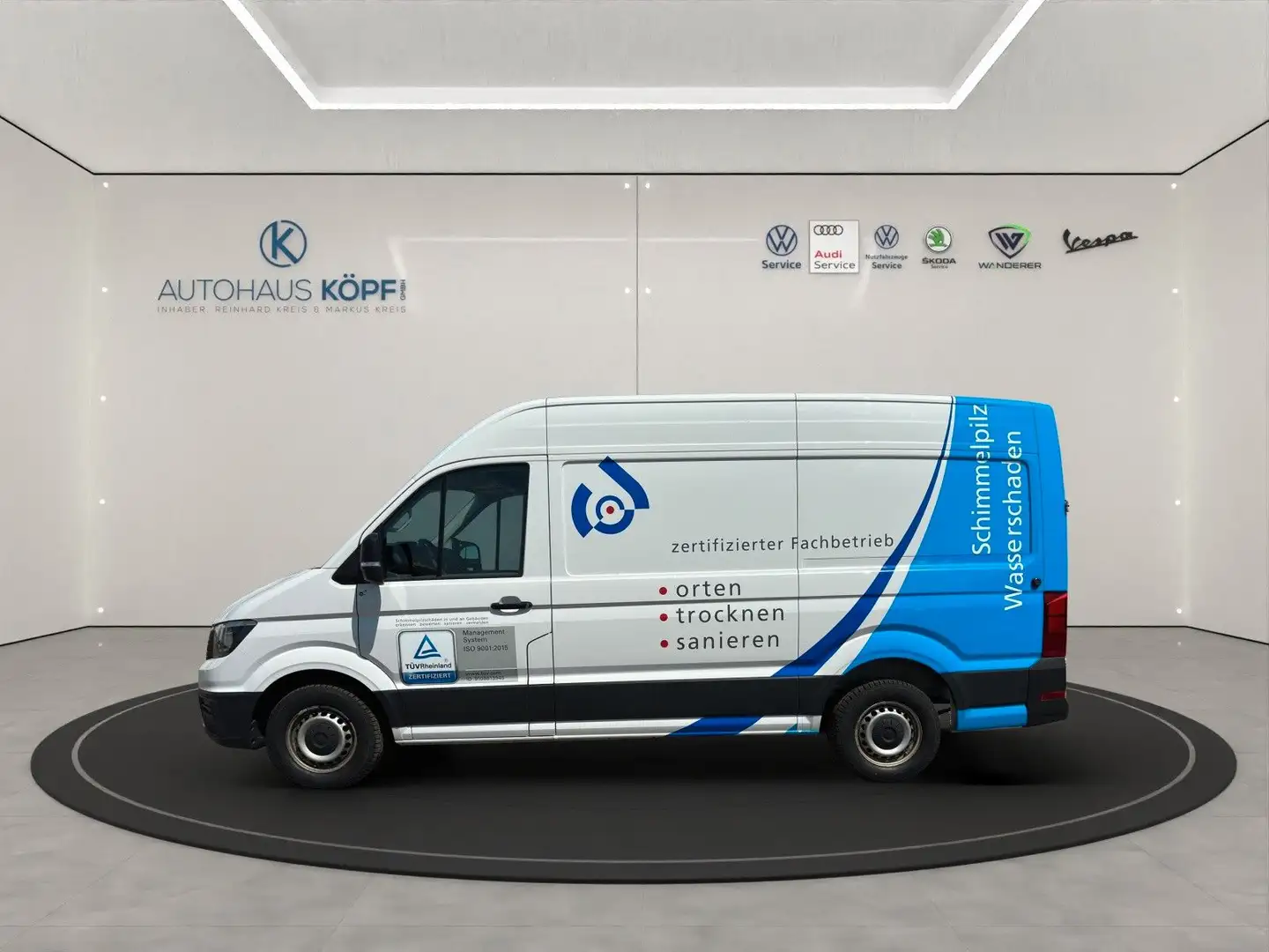 Volkswagen Crafter Kasten 35 L3H3 FWD_Navi_Rückfahrk_AHK Wit - 2
